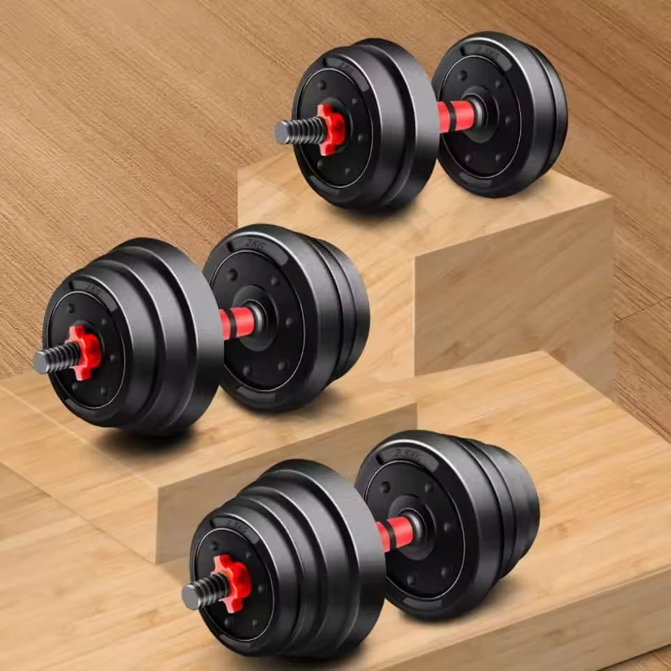 Mancuernas ajustables 3 en 1